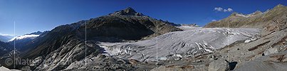 P002728: Panoramabild Rhonegletscher