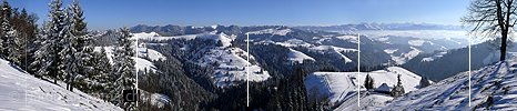 P002852: Panoramabild Schneelandschaft