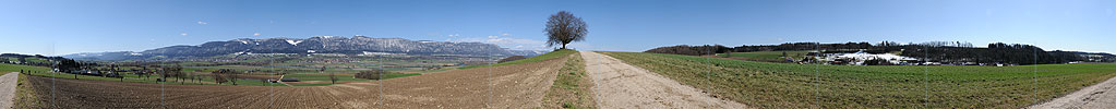 P003282: Panoramabild Bucheggberg bei Leuzigen