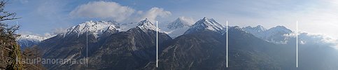 P003381: Panoramabild Bietschhorngruppe