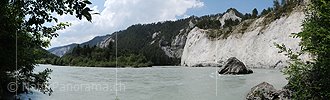 P003716: Panoramafoto Rheinschlucht