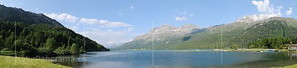 P003726: Panoramabild Silvaplanersee