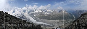 P003745: Panoramabild Gletscherzunge