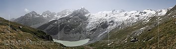 P003775: Panoramabild Berninamassiv