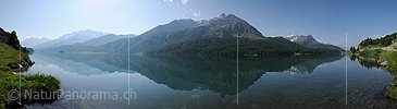P003807: Panoramaaufnahme Silsersee (Lej da Segl)