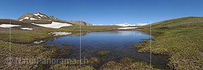 P003859: Panoramabild Kleiner Bergsee