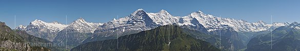 P003897f: Panoramafoto Berner Alpen