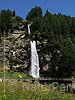 P003966: Panoramabild Wasserfall Saastal