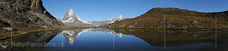 P004038: Panoramabild Spiegelung Matterhorn