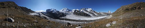P004039: Panoramabild Gornergletscher