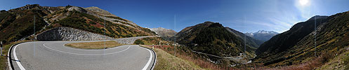 P004213: Grosspanoramabild Alpenpassstrasse