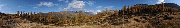 P004266: Grosspanoramabild Herbstlandschaft