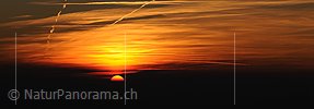 P004356: Panoramafoto Sonnenuntergang