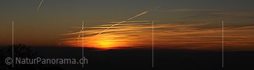 P004357: Panoramaaufnahme Sonnenuntergang