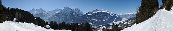 P004685: Gigapixel Panoramabild Schlittelweg Meiringen Hasliberg