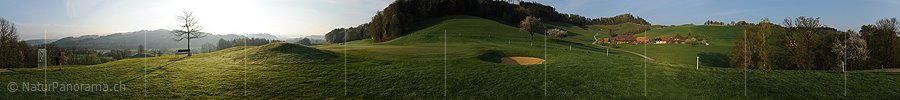 P004831: Panoramabild Golfplatz