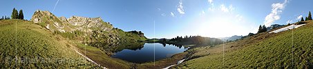P005100: Panoramabild Seebergsee (Diemtigtal)
