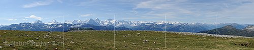 P005156: Panorama Berner Alpenkette
