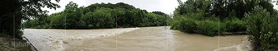 P005312: Panoramabild Naturgefahr Hochwasser
