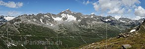 P005428: Grosspanoramabild Furkapass und Galenstock