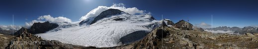 P005537: Panoramabild Tierberglihütte (SAC-Hütte)