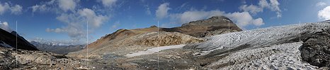 P005546: Panoramabild Chaltwassergletscher und Wasenhorn