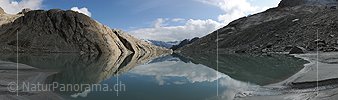 P005593: Panoramabild Spiegelung im Gruebensee (Gröebeseewli)