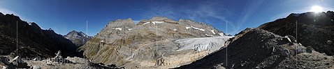 P005611: 360° Panoramabild Kanderfirn und Älpetligletscher (Stand 10.2009)