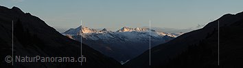 P005695: Panorama Morgenstimmung mit Doldenhorn und Blüemlisalp von Süden