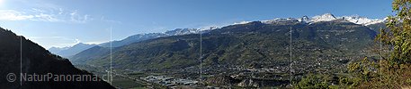 P005735: Gigapixel-Panoramafoto Rhonetal bei Sierre/Siders