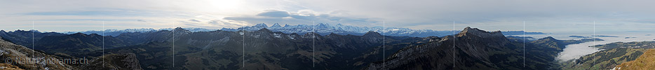 P005801: Gipfelpanorama Schibengütsch (Schrattenfluh)