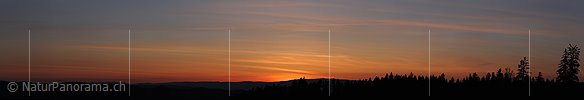 P006090: Panorama evening sky