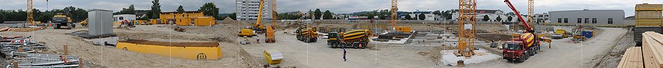P006241: Panoramabild Grossbaustelle