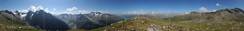 P006632: Panoramabild Vorder Berg (Obergoms)
