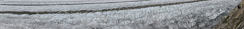 P006687: Panoramabild Alpengletscher Grosser Aletschgletscher
