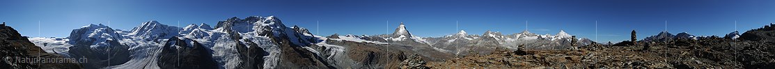 P006759: Panoramabild Zermatter Viertausender