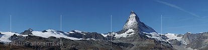 P006763a: Panorama Matterhorn (Schweizer Alpen)