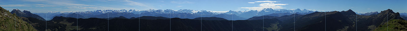 P006869: Grosspanorama Zentralschweizer Alpen