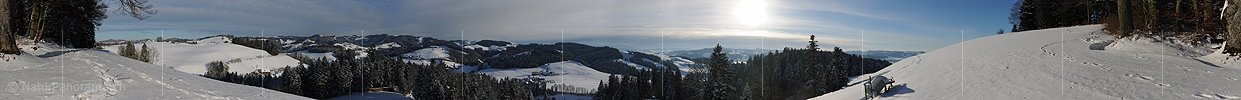 P006992: Panorama Emmentaler Winterlandschaft