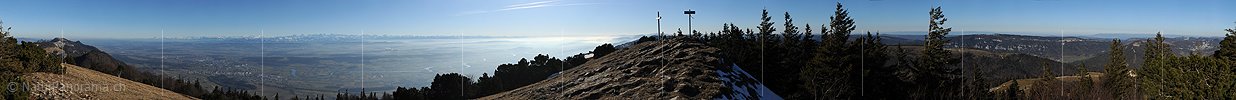 P007186: Gipfelpanorama Hasenmatt (Jura)