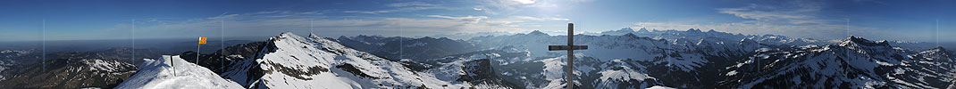P007241: 360° Gipfelpanorama Schibengütsch