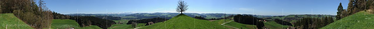 P007331: Panoramabild Emmental bei Lützelflüh