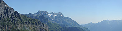 P007817: Panoramabild Glärnisch Massiv von Süden