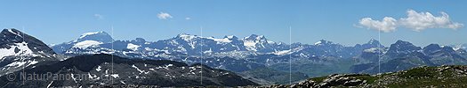P007860a: Panoramabild Tödi und Clariden