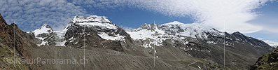 P007915: Panoramabild Fletschhorn, Lagginhorn und Weissmies