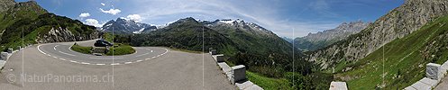 P007956: Panoramabild Sustenpass und Gadmertal