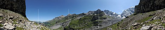 P007997: Panoramabild Kiental (Berner Oberland, Schweiz)