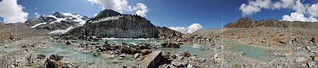 P008049: 360° Panoramafoto Grüebugletscher (Stand 8.2011)