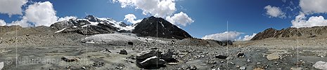 P008053: 360° Panoramafoto Grüebugletscher (Stand 8.2011)