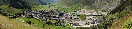 P008236: Panoramabild Andermatt und Urseren